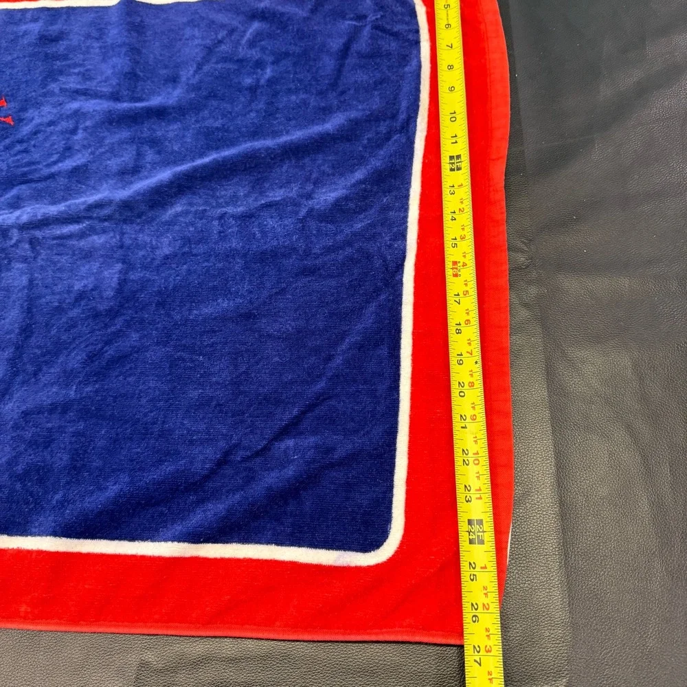 PGA Tour Golf Beach Towel OS Blue Red Giving Back The Heart Of The PGA Tour